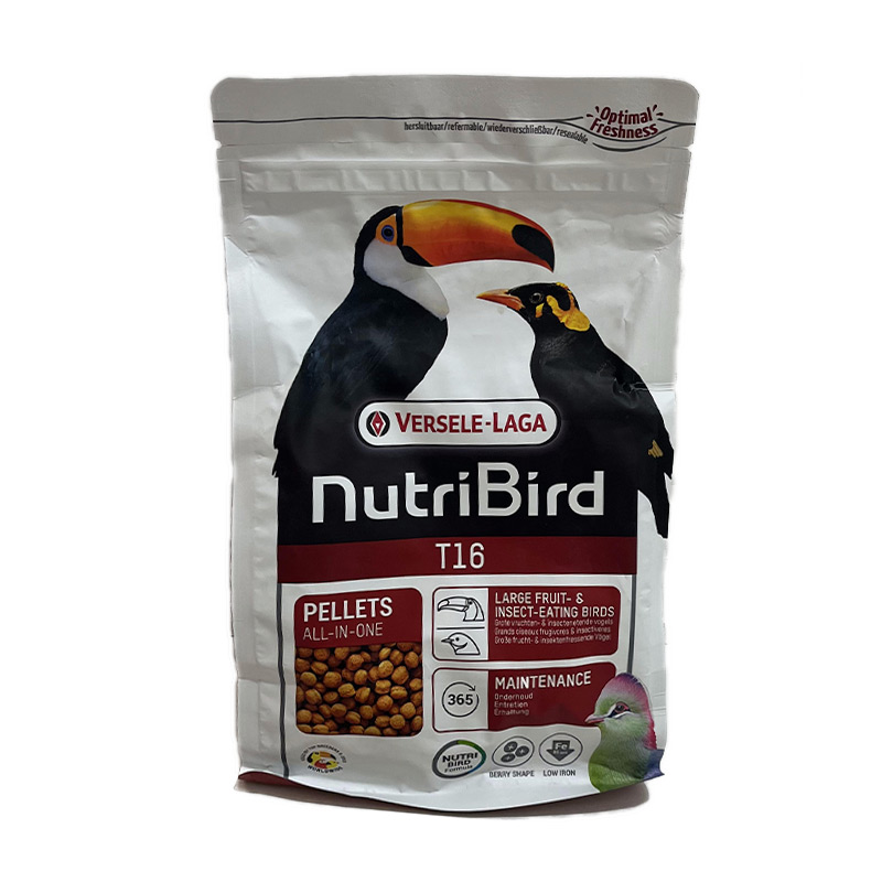 پلت ورسلاگا NutriBird T16 پلت مرغ مینا و پرندگان حشره خوار و میوه خوار